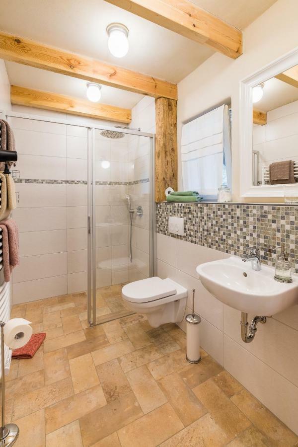 Adelinenhof - Ferienapartments, Fasten, Wellness & Gesundheit Burg  Ngoại thất bức ảnh